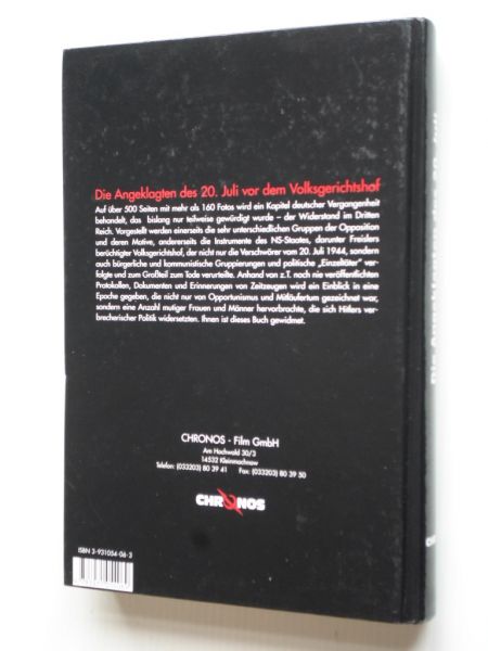 Klewitz ua, Andreas v - Die Angeklagten des 20.Juli vor dem Volksgerichtshof