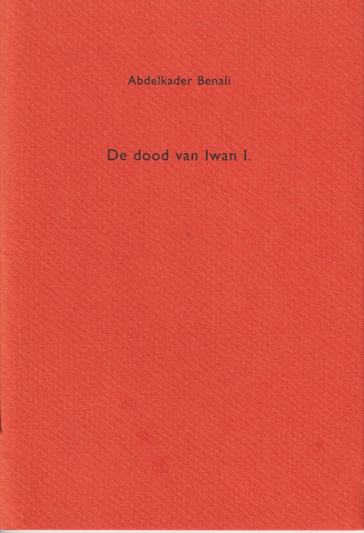 Benali, Abdelkader - De dood van Iwan I