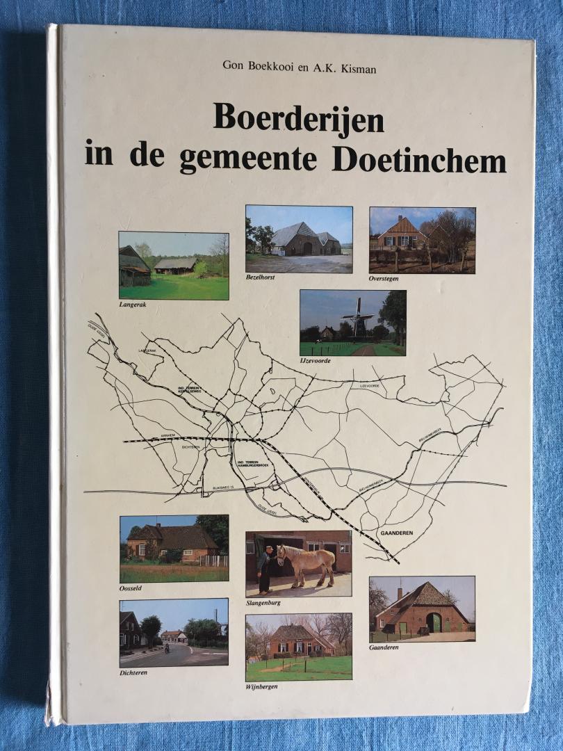 Boekkooi, Gon & Kisman, A.K. - Boerderijen in de gemeente Doetinchem