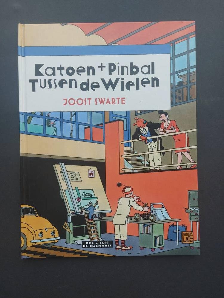 Swarte, Joost - Katoen + Pinbal tussne de wielen