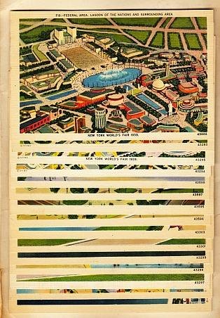 NEW YORK - Colored Post Cards - Views of New York World's Fair and New York City.
