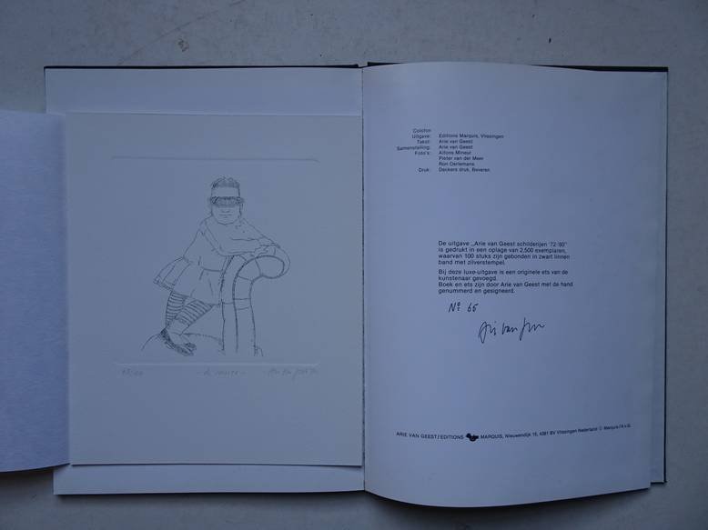 Geest, Arie van. - Arie van Geest. Schilderijen '72-'80.