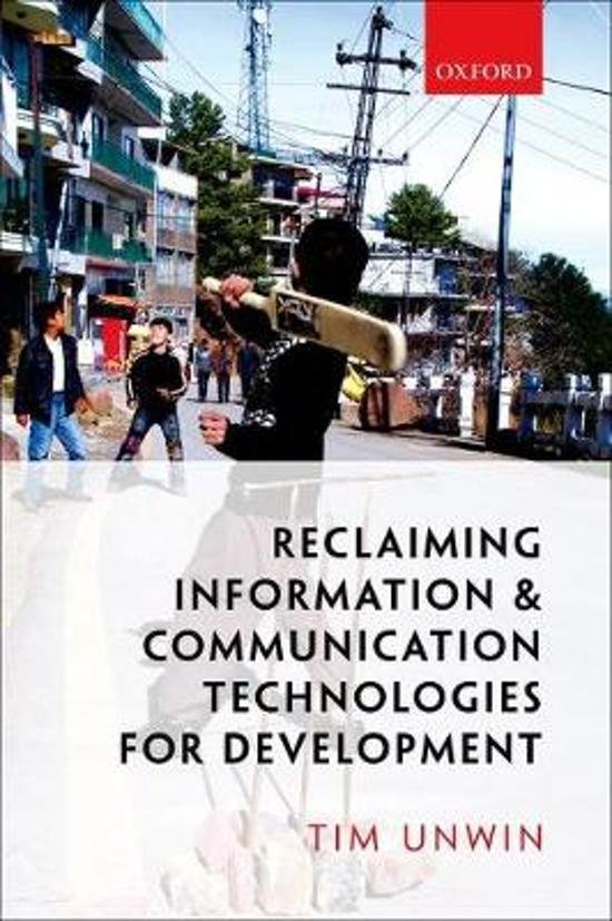 Tim Unwin - Reclaiming Information and Communication Technologies for Development