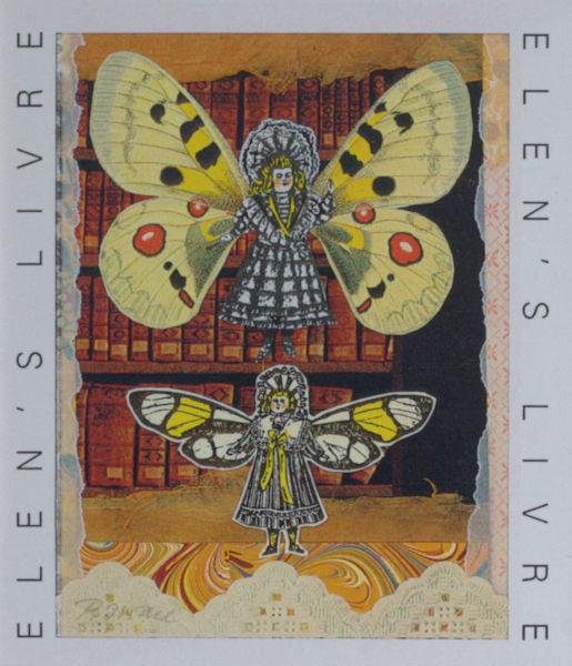 Israel, Peter. - Exlibris voor Ellen (Ellen's Livre).