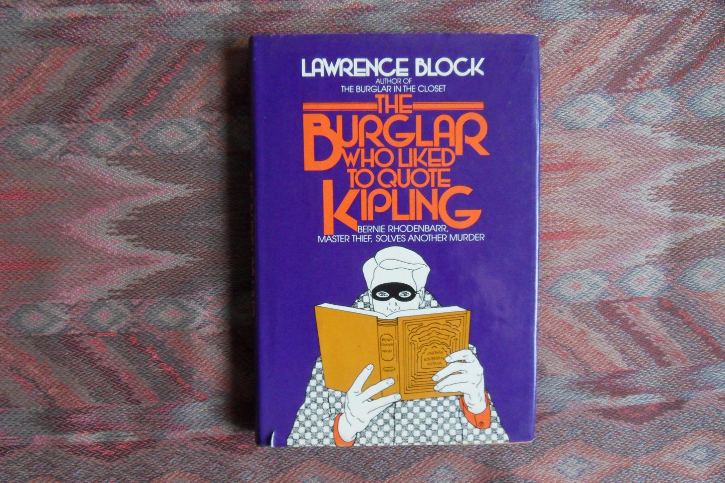 Block, Lawrence. - The Burglar who liked to quote Kipling. - Bernie Rhodenbarr. Master Thief, Solves Another Murder.