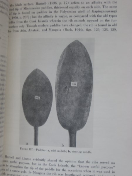 Te Rangi Hiroa [Peter H.Buck] - Arts & Crafts of Hawaii, Canoes, Section VI