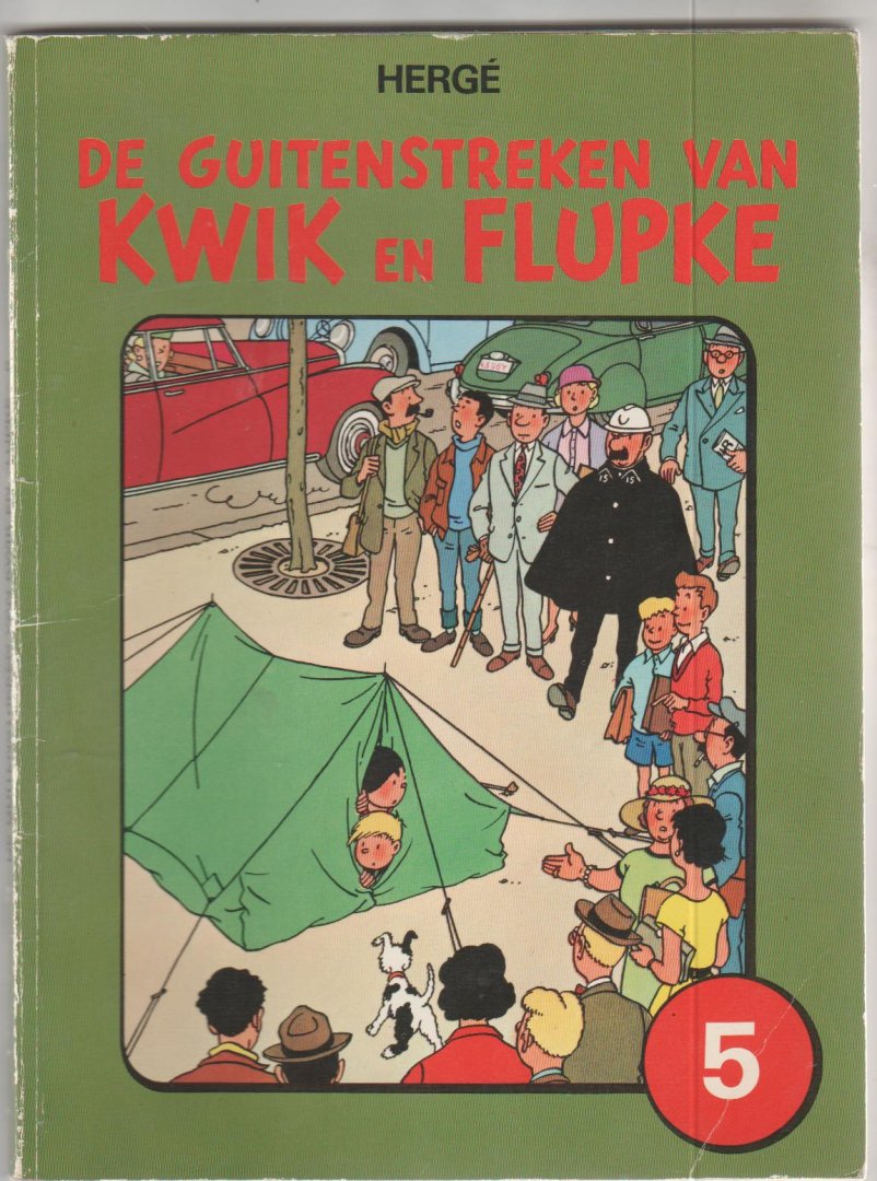 Hergé - de guitenstreken van Kwik en Flupke 5
