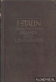 Stalin, J. - Fragen des Leninismus