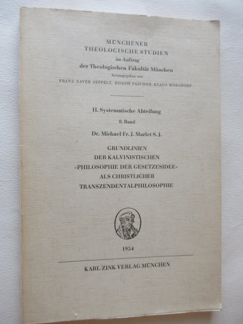 Marlet Dr. Michael Fr. J. - Munchener Theologische Studien II Systematische Abteilung