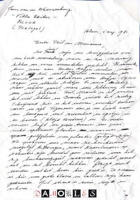 Hans van de Waarsenburg - Handgeschreven brief 5 augustus 1981. Origineel