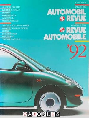  - Automobil Revue / Revue Automobile 1992