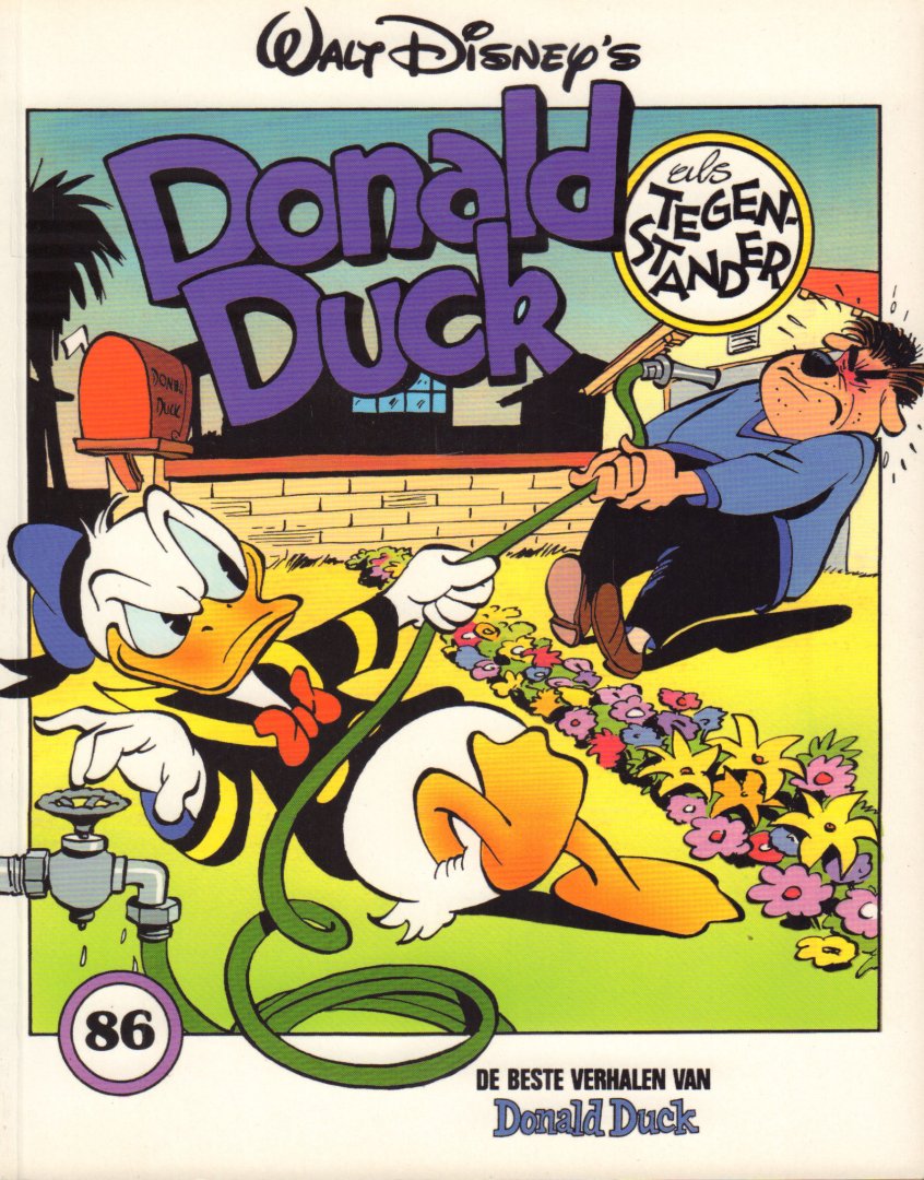 Disney, Walt - Donald Duck 086, Donald Duck Als Tegenstander, softcover, gave staat