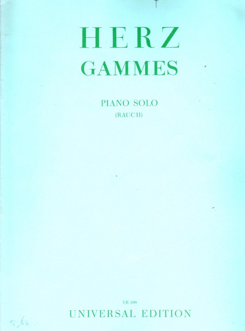 Hertz Gammes Piano - Piano Solo (Rauch)