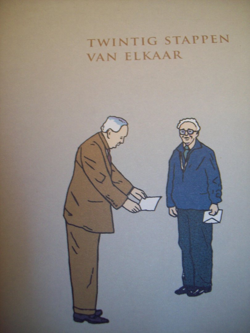 Jos Borré (samenstelling) - "Twintig Stappen Van Elkaar" De correspondentie tussen Gerard Walschap en Willem Elsschot