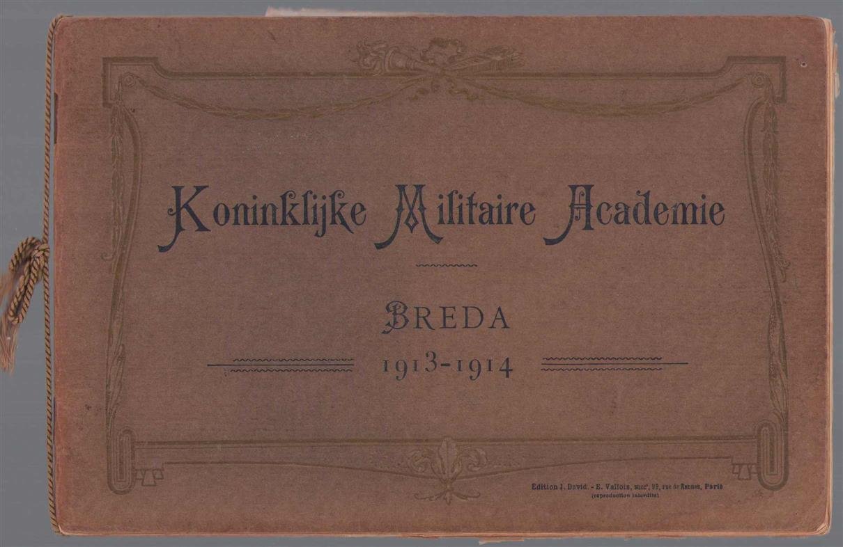 n.n - Koninklijke Militaire Academie : Breda 1913 - 1914.