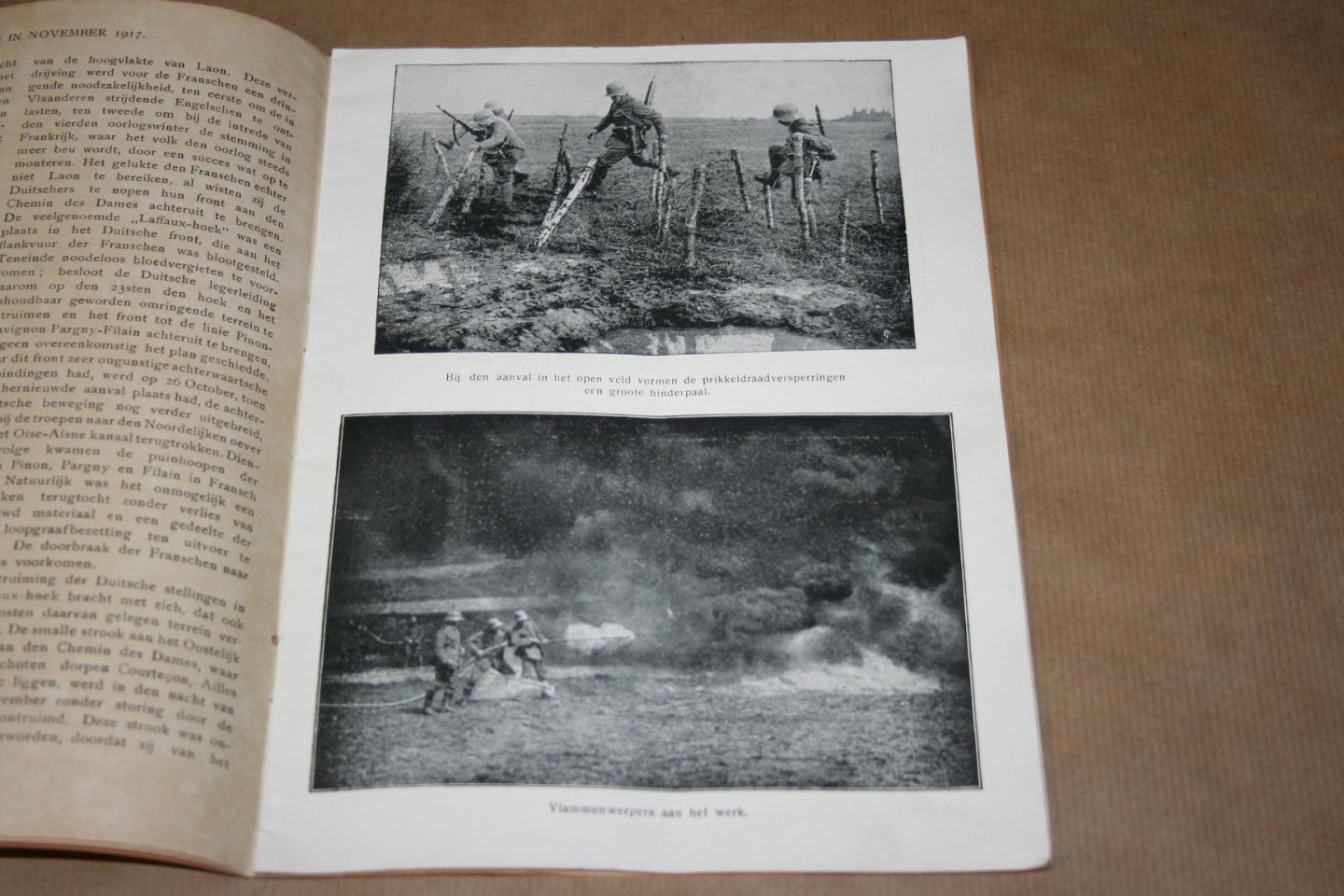  - De Oorlog in november 1917 -  Met illustraties en schetskaartjes