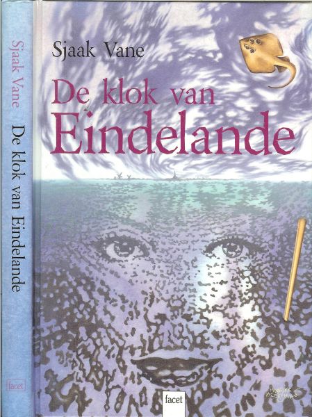 Vane Sjaak .. Omslagontwerp  Marijke Meersman - De klok van Eindelande  *  Er is iets mis met de golven.Ze slaan niet meer zo schuimend kapot als anders. Ik voel het. Niemand gelooft Madelinde uit het Zeeuwse Zoutkerke. Een maand later is het wereldnieuws