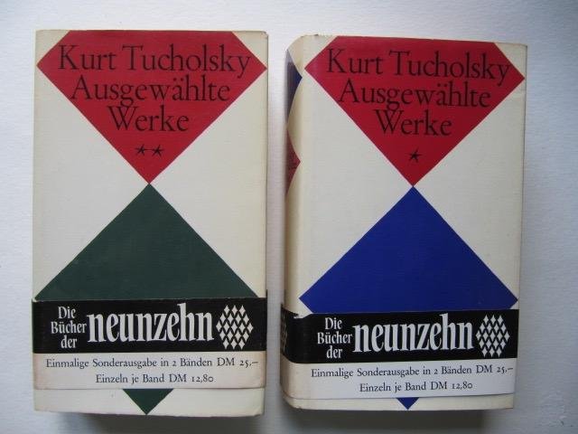Kurt Tucholsky - Ausgewählte Werke -Rowolht, 2 delen