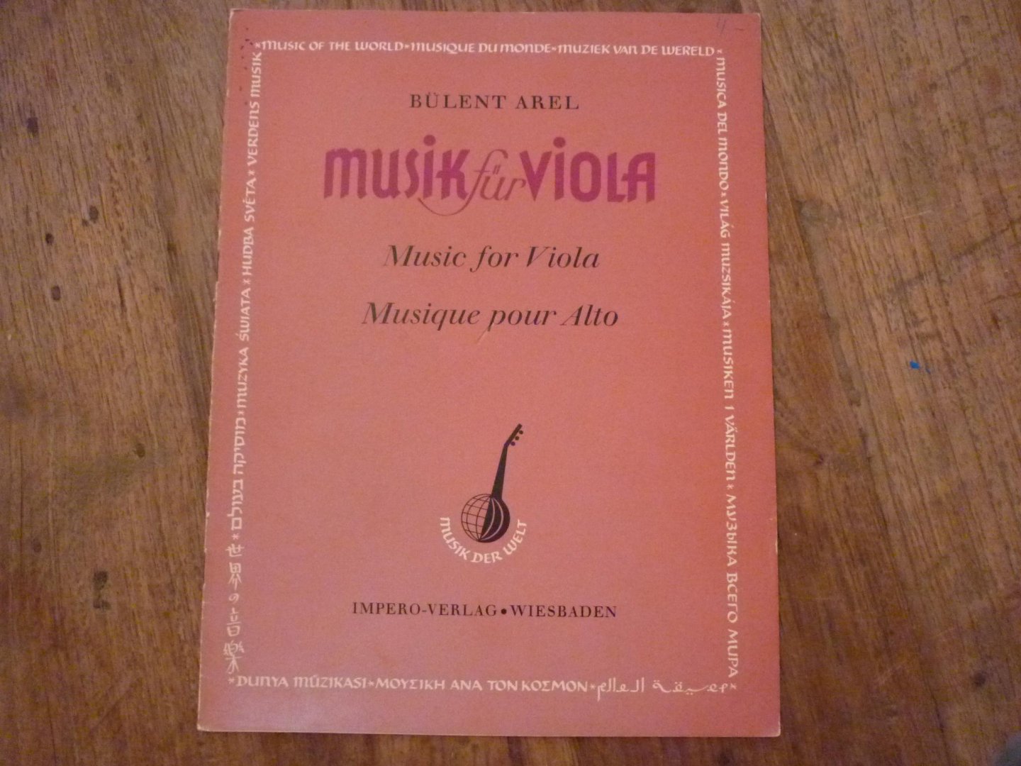 Arel; Buelent - Musik für Viola; voor Altviool