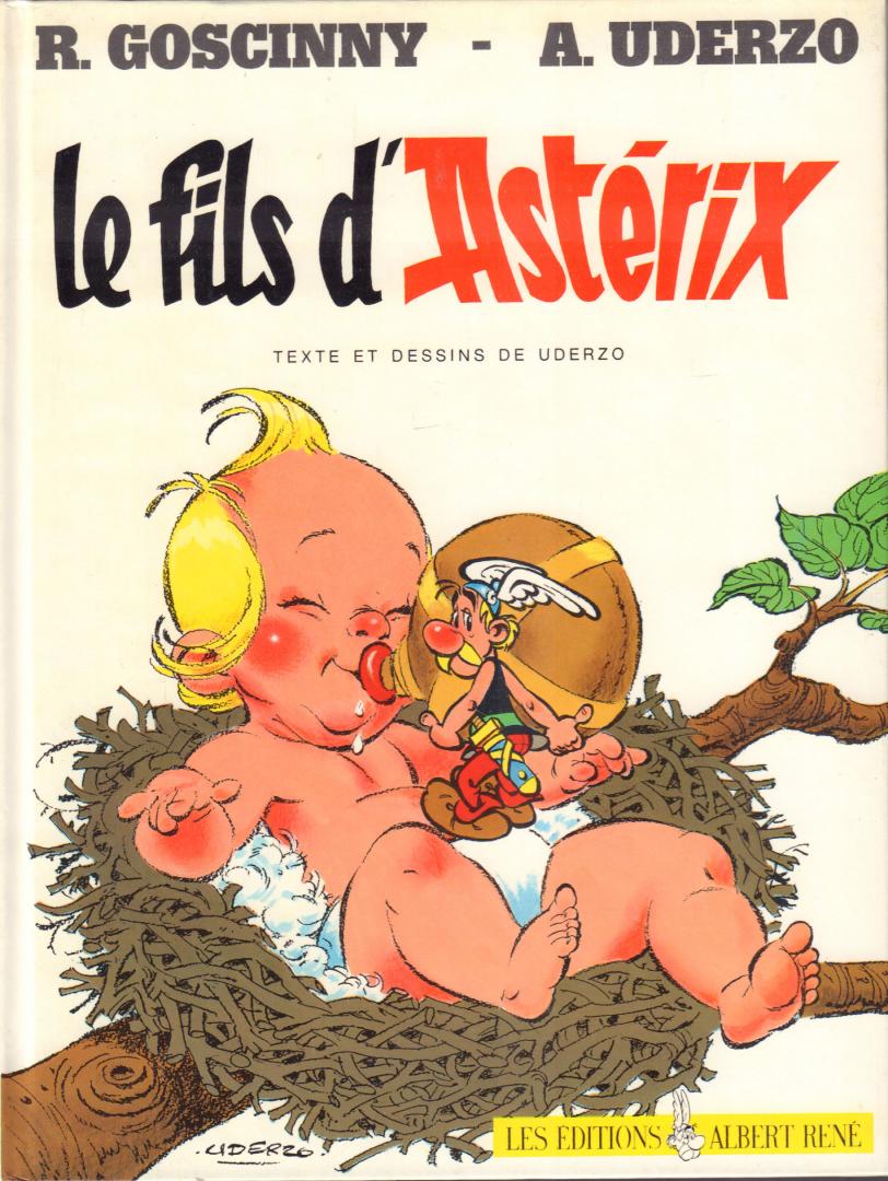 Goscinny / Uderzo - Asterix, Le Fils d'Asterix, hardcover, gave staat (De Zoon van Asterix in het Frans)