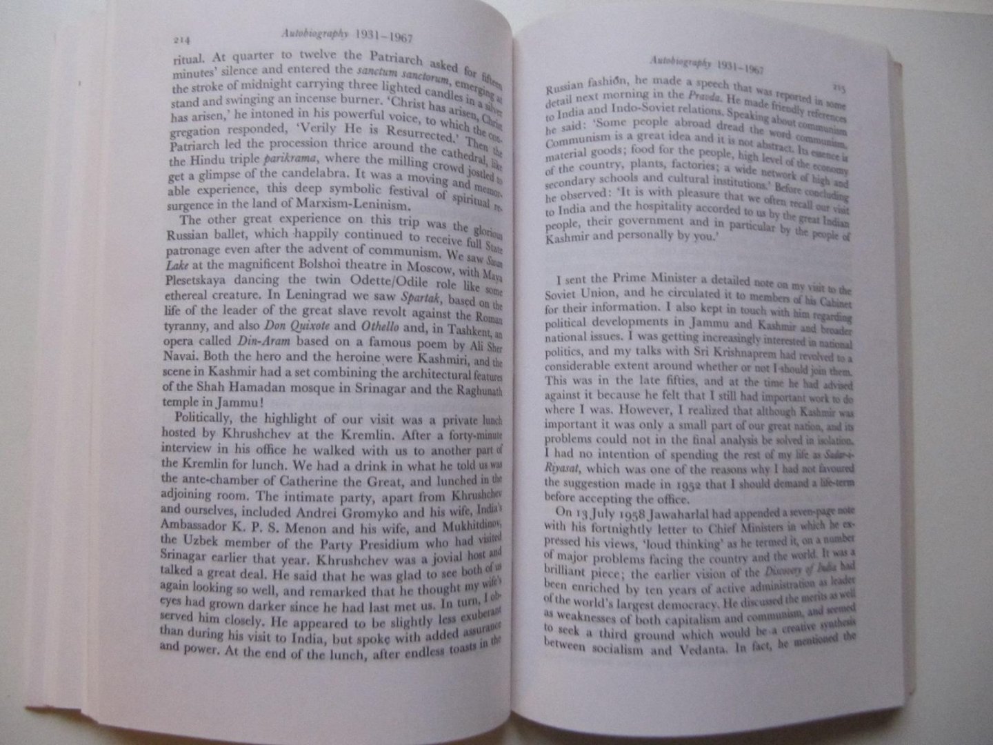 Karan Singh - Karan Singh Autobiography