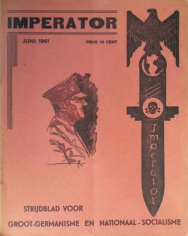  - Imperator  groot-germanistisch maandblad in de Nederlanden 4e jaargang n° 6 .  juni 1941