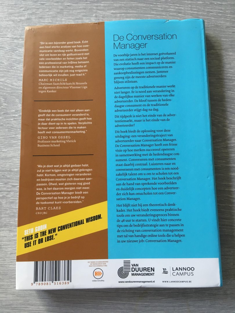 Belleghem, Steven van - De conversation manager 2013