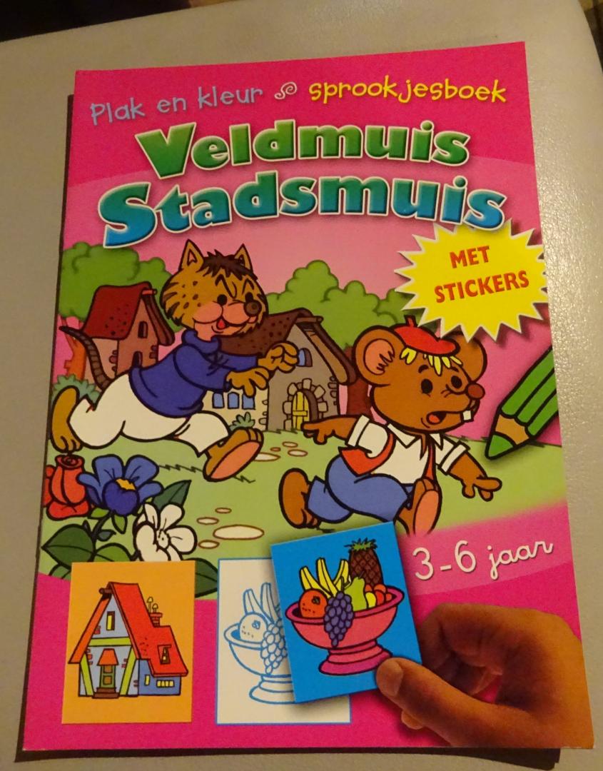  - Veldmuis Stadsmuis - met stickers
