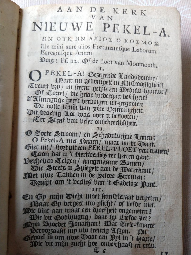 Hofstede, Johannes - Eenige aantekeningen en alleen-spraken. Betreffende meest het verborgen leven voor den Heere van den eerwaarden en Godzaligen heere Sicco Tjaden. Getrouw leraar van Jesus Gemeente in de Nieuwe Pekel A. Uit de Latynsche handschriften van den overleden
