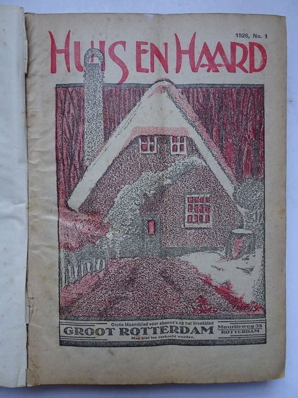  - Huis en haard, 10 nummers 1926 (gebundeld).