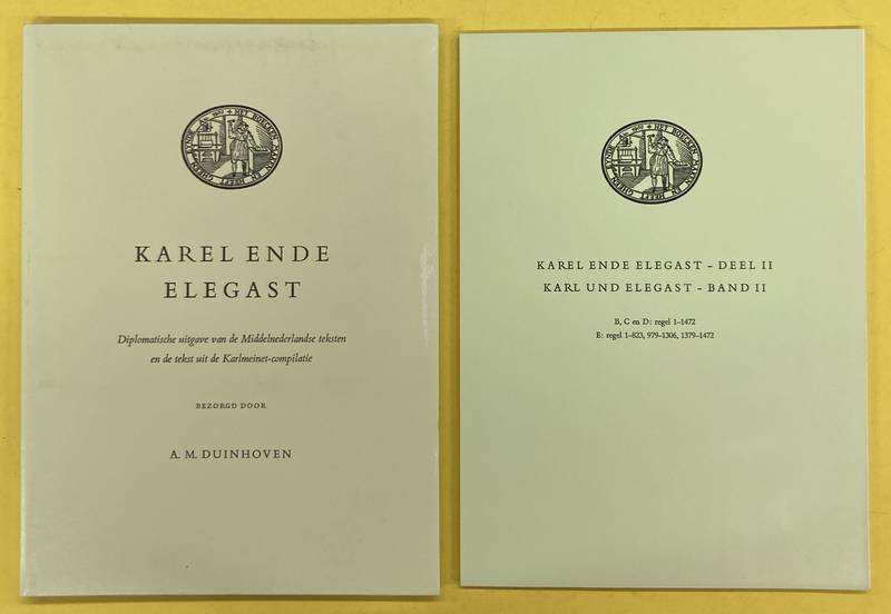 Boekwinkeltjes.nl Karel ende Elegast; Diplomatieke uitgave van de Middelnederl Boekwinkeltjes.nl Karel ende Elegast; Diplomatieke uitgave van de Middelnederl