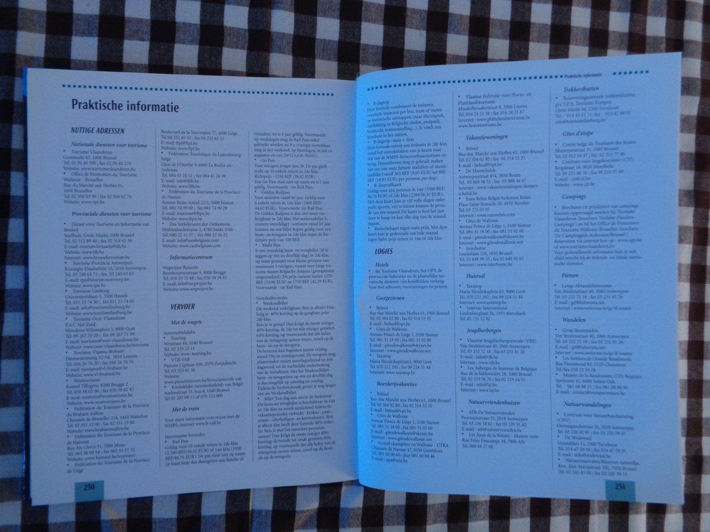 Lemmens, C. - Ontdek Belgie / te voet - per fiets - met de auto