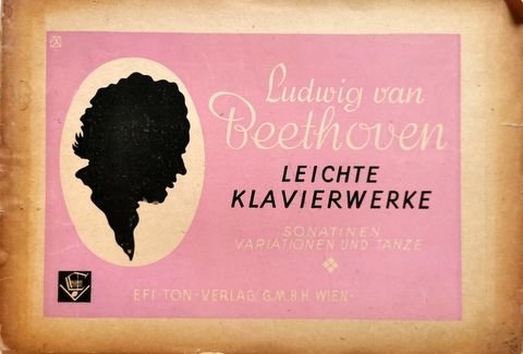 Beethoven, Ludwig van: - Leichte Klavierwerke. Bearb. von Konrad Göllner