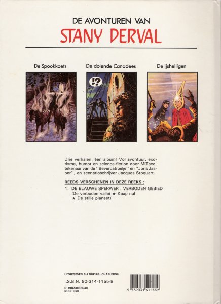 mitacq - stoquart - stany derval avonturen in de kijker