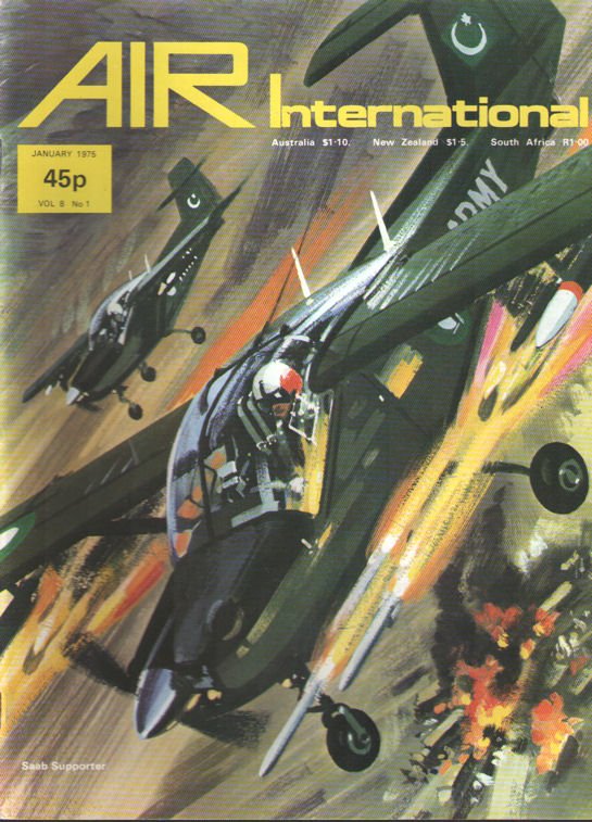 Green, William (editor) - Air International Vol. 8, nrs.: 1, 3 and 4. Vol. 9, nrs.: 1, 2, 5 and 6