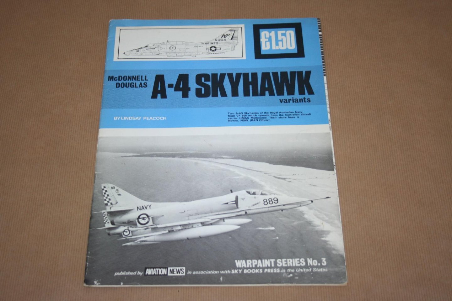 L. Peacock - A-4 Skyhawk variants  --  Warpaint Series No. 3