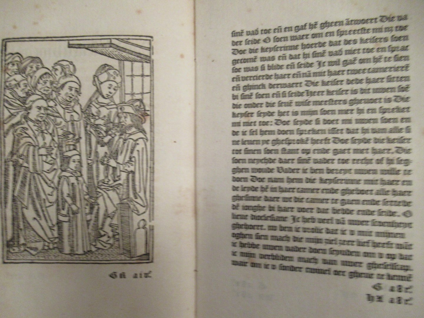 Botermans, A.J. - Die hyftorie van die feuen wijfe mannen van romen Bewerkt door A.J. Botermans. Tekst (Herdruk naar het eenig bekende exemplaar der editio princeps Ao. 1479, berustende in de Bibliotheca Academiae Georgiae Augustae te Gottingen).