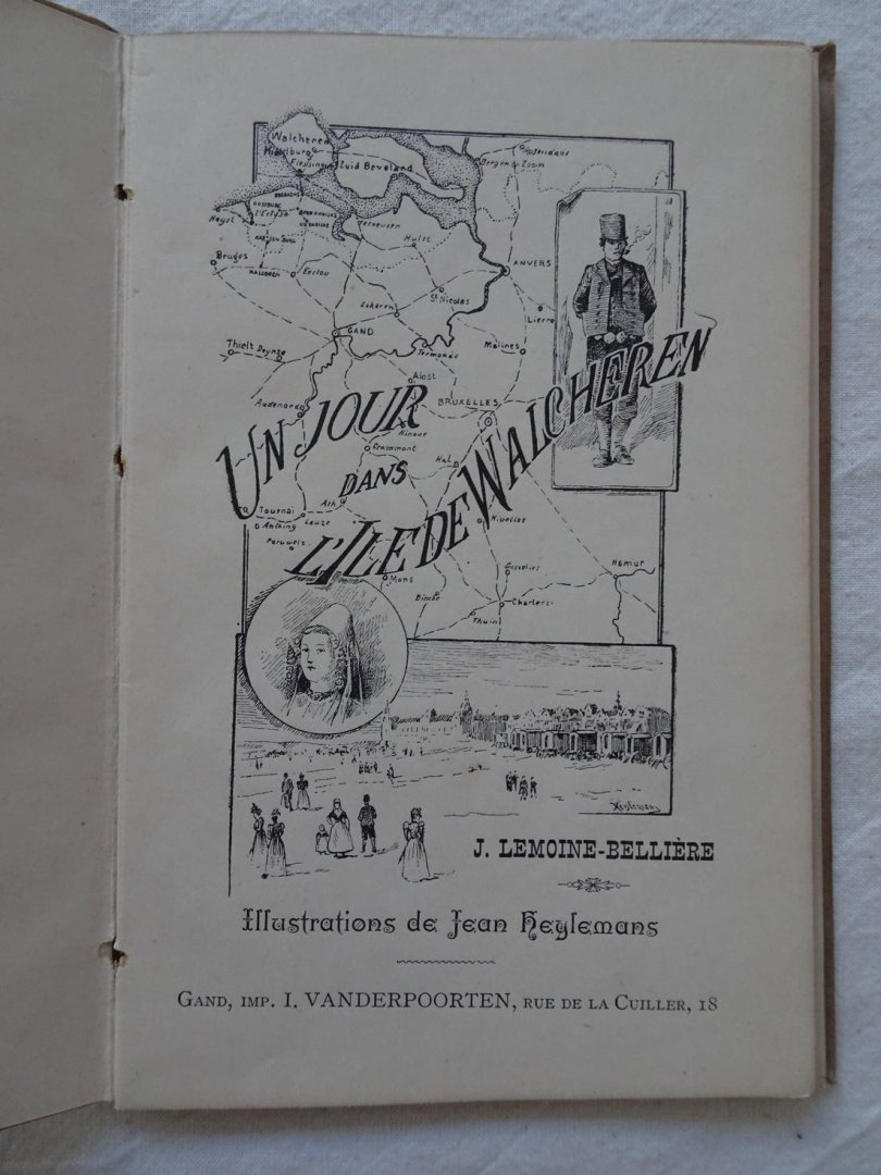 Lemoine- Bellière, J. & Jean Heylemans. - Un jour dans l'Ile de Walcheren.