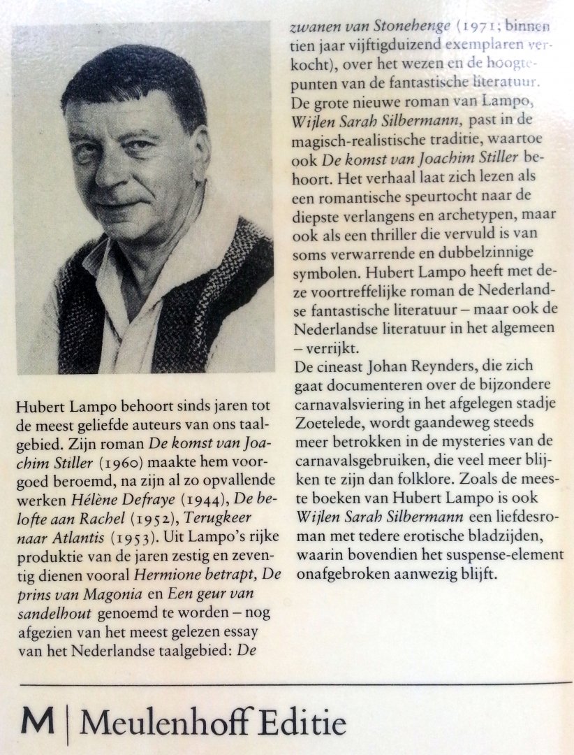 Lampo, Hubert - Wijlen Sarah Silbermann (Ex.1)