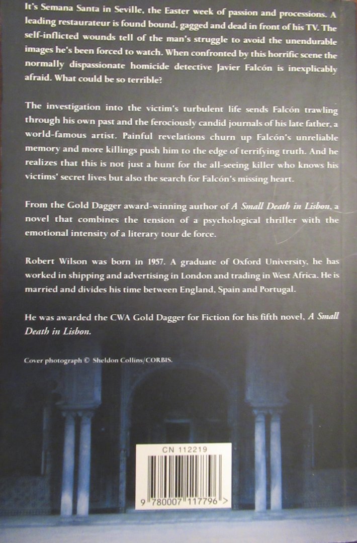 Wilson, Robert - The blind man of Seville