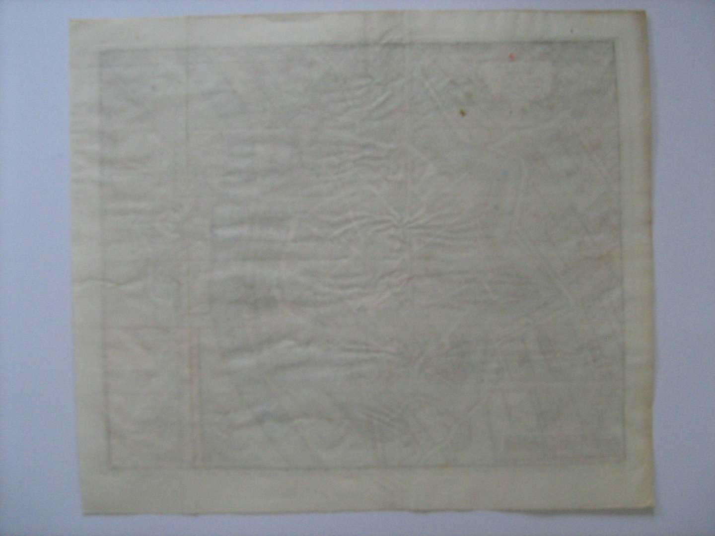  - THOLEN - originele plattegrond - 1744