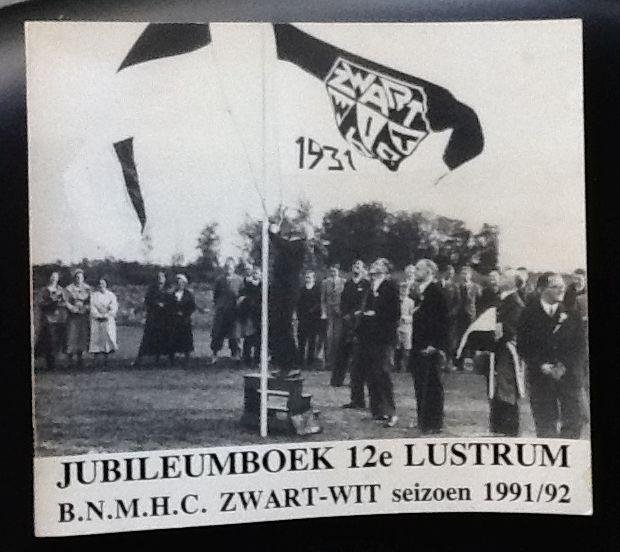 Eck, Marie-Cécile van    e.a. - Jubileumboek 12e Lustrum B.N.M.H.C. Zwart-Wit Seizoen 1991/92.