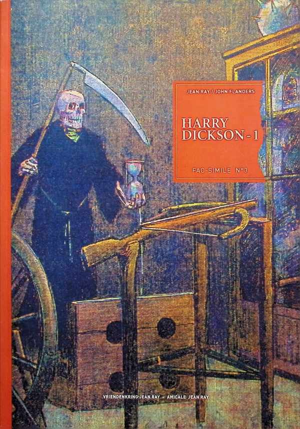 Jean Ray/John Flanders - Harry Dickson facsimile met de originele kleurencovers (22 delen) compleet