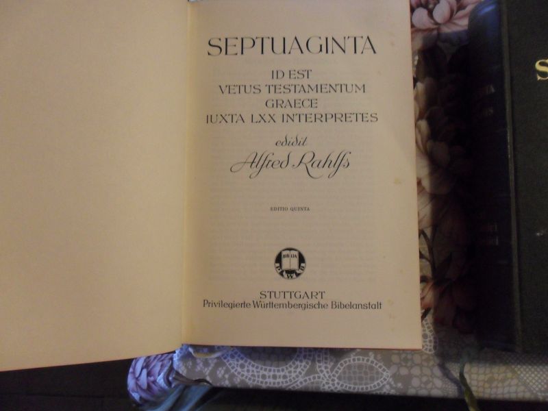 Rahlfs A. - Septuaginta