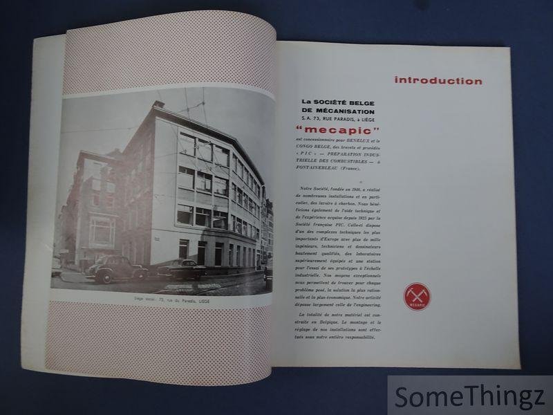 N/A. - Société Belge de Mécanisation. - Société Belge de Mécanisation. Mecapic.