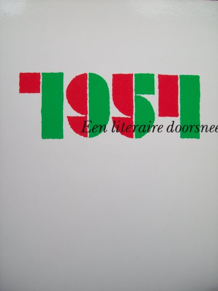 Erna Staal & Mark Salverda - 1954  Een literaire doorsnee Schrijversprentenboek 36