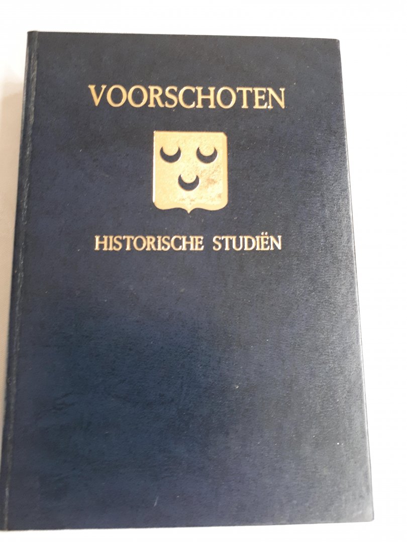 Gouw, Dr. J.L. van der - Voorschoten. Historische Studiën.