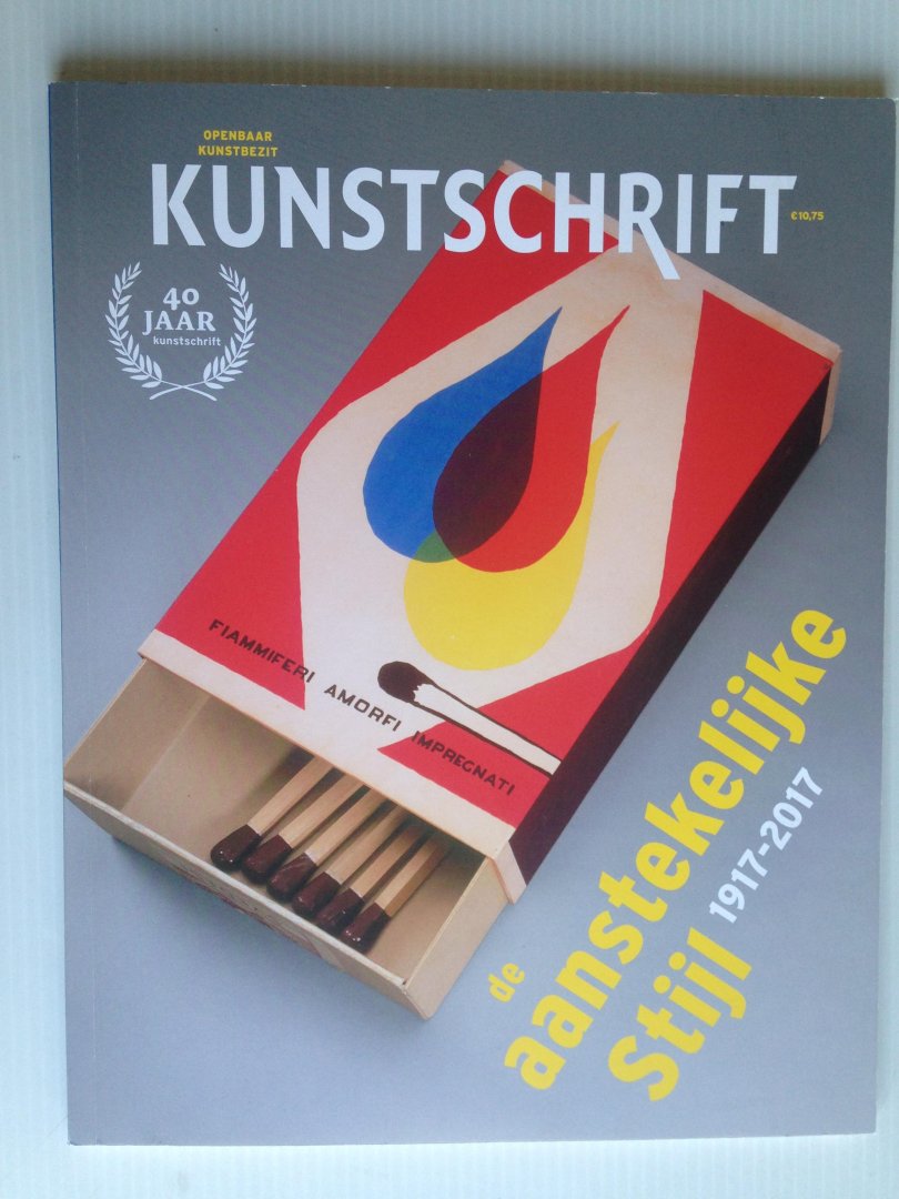Kunsttijdschrift - De aanstekelijke stijl 1917-2017