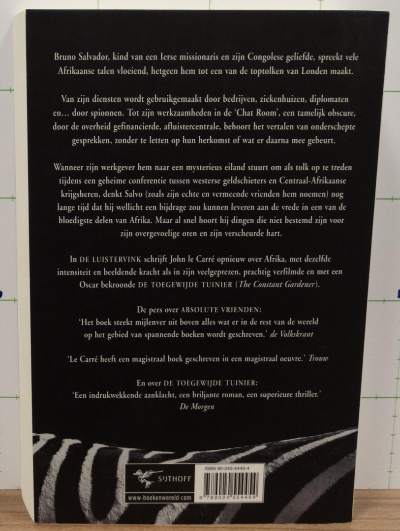 Le Carre, John - de luistervink / the mission song