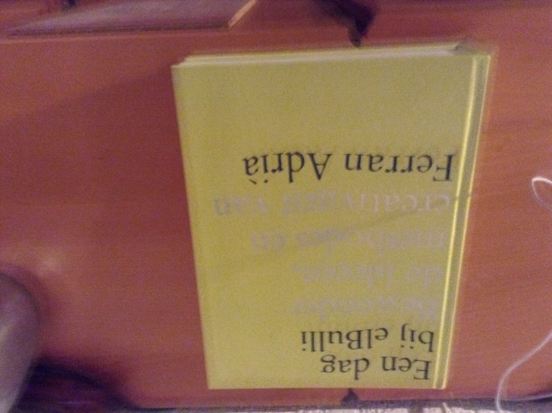 Adria, F. - Een dag bij elBulli